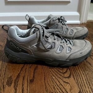 Oboz‎ Sawtooth Cordura Shoes Womens Size 9 Gray Sneakers